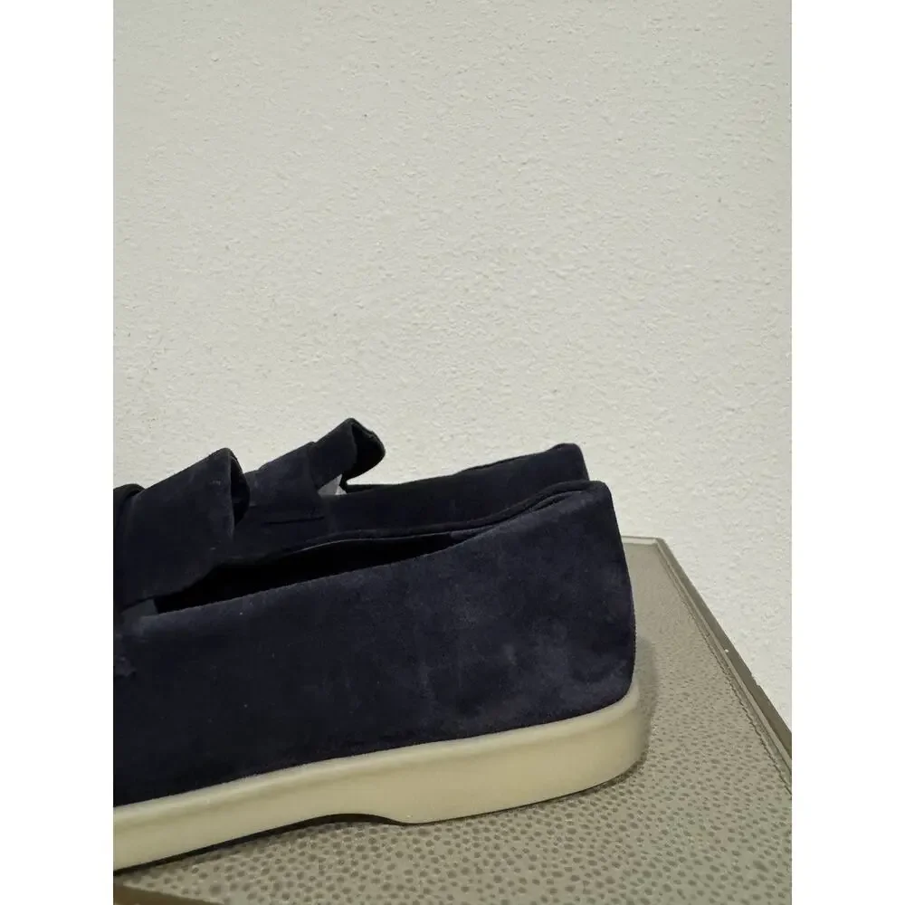 Vince Big Sur Blue Suede Loafer Men's Sz 10.5 / 44.5